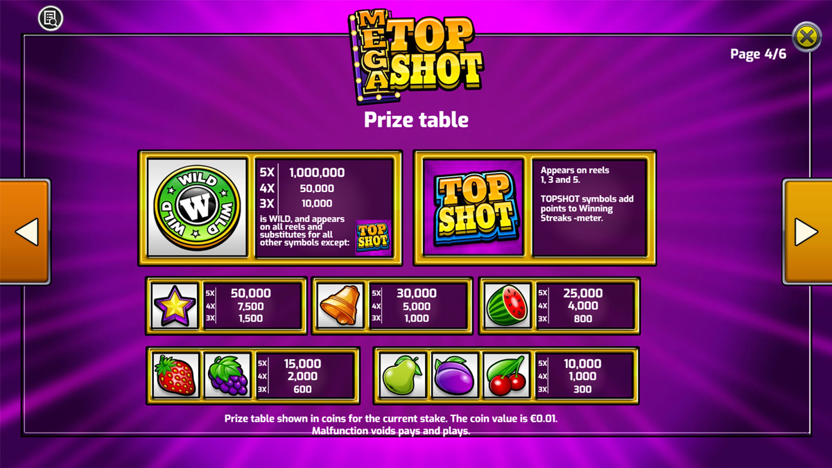 Mega Top Shot Mega Top Shot